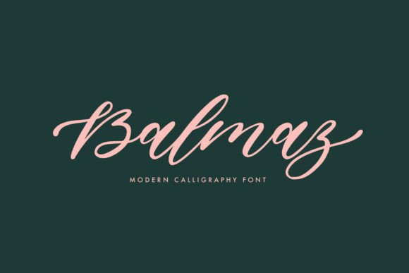 Balmaz: A Classy Script Font for Modern Campaigns