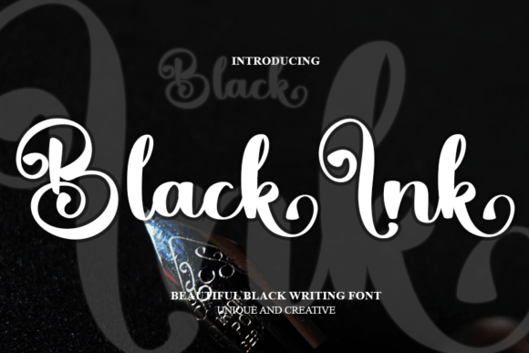 Black Ink: A Versatile Font for Modern Branding