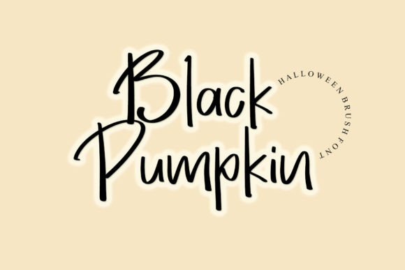 Black Pumpkin: A Quirky Handwritten Font for Editorial Design