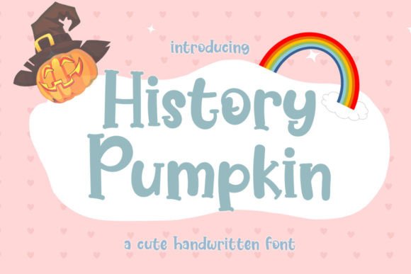 Bring Charm to Your Creations with History Pumpkin Font