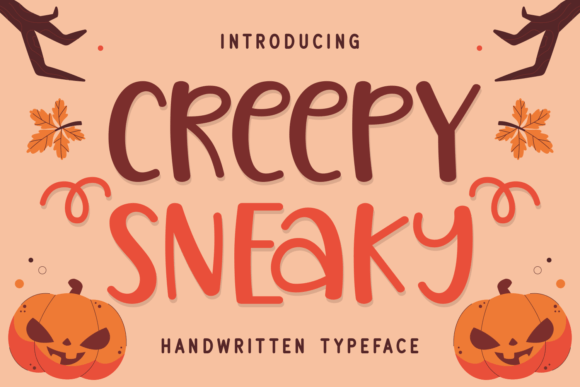 Creepy Sneaky: A Playful Handwritten Font for Editorial Charm