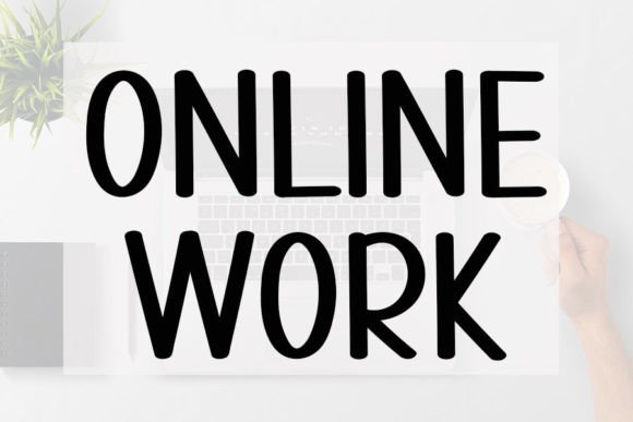 Discovering Online Work: A Versatile Handwritten Font