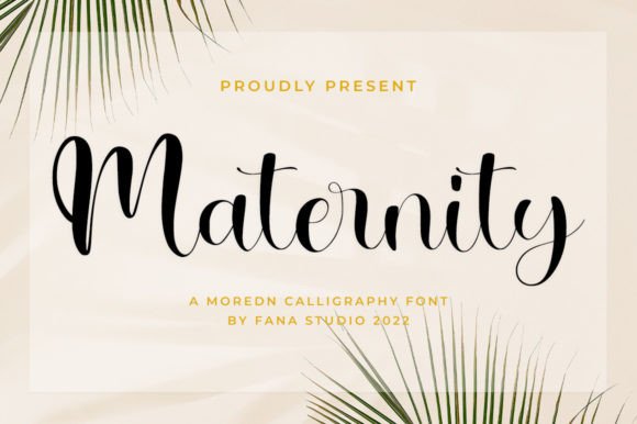 Elegant Maternity Script Font for Modern Web Design