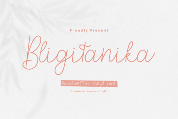 Enhance Your Brand with Bligitanika Font