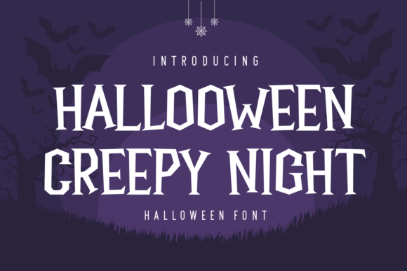 Enhance Your Brand with Halloween Creepy Night Font