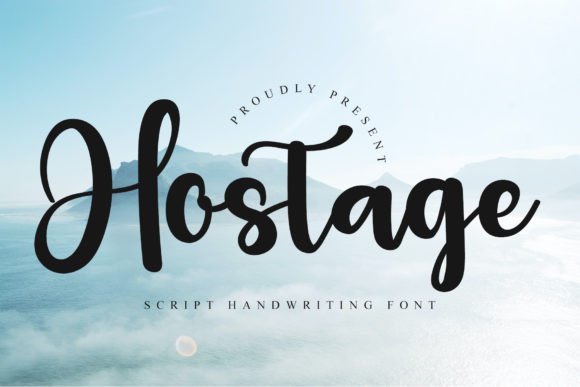 Enhance Your Brand with Hostage: A Modern Handwritten Font