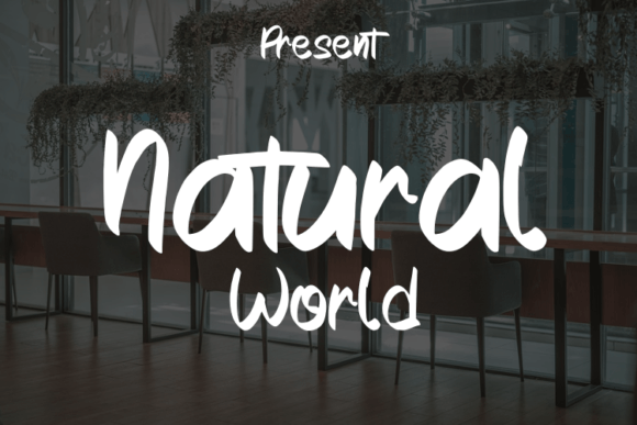 Enhance Your Brand with Natural World Handwritten Font