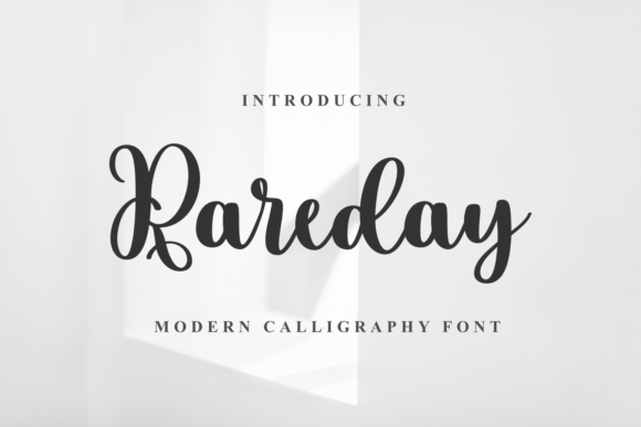 Enhance Your Brand with Rareday: A Charming Handwritten Font