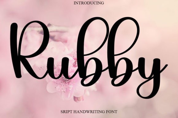Enhance Your Brand with Rubby: A Premium Handwritten Font