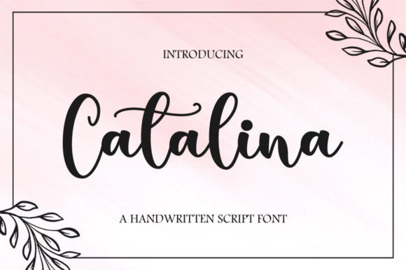 Enhance Your Web Design with Catalina: A Timeless Handwritten Font