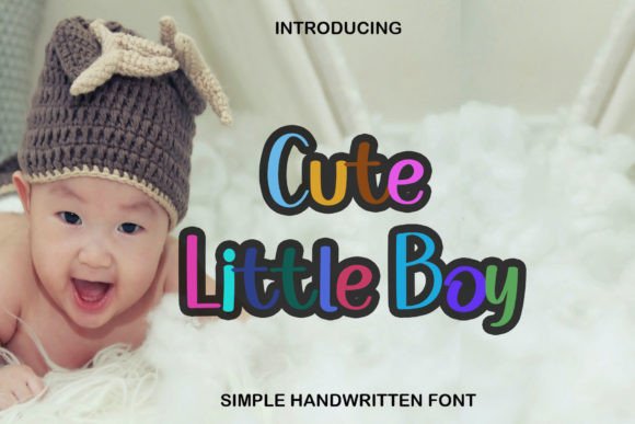 Enhance Your Web Design with Cute Little Boy Font
