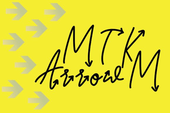 Enhance Your Web Design with Mtk Arrowm Font