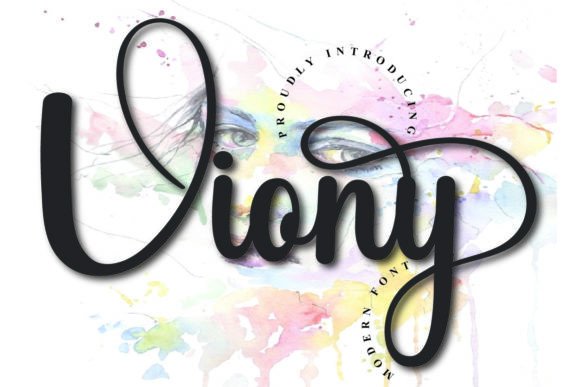 Exploring Viony: A Handwritten Font for Creative Branding