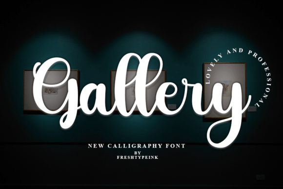 Gallery: A Refined Handwritten Font for Web Design
