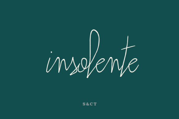 Insolente: The Versatile Font for Engaging Brand Stories