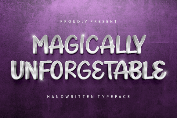 Magically Unforgettable: A Charming Handwritten Font for Makers