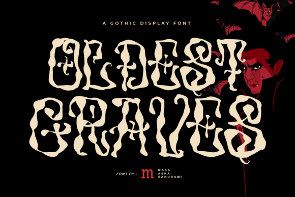 Oldest Graves: A Unique Display Font for Web Design