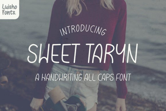 Sweet Taryn: A Handwritten Font for Editorial Elegance