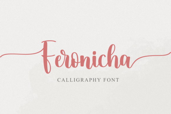 Transform Your Brand with Feronicha: A Curly Handwritten Font