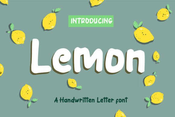Transform Your Brand with Lemon: A Sweet Handwritten Font