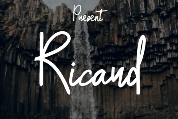 Transform Your Brand with Ricard: A Premium Script Font
