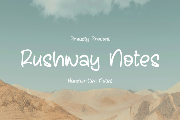 Transform Your Brand with Rushway Notes Font